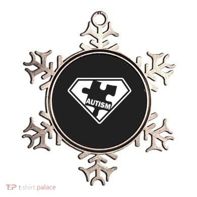 Autism Super Power Logo Ornament