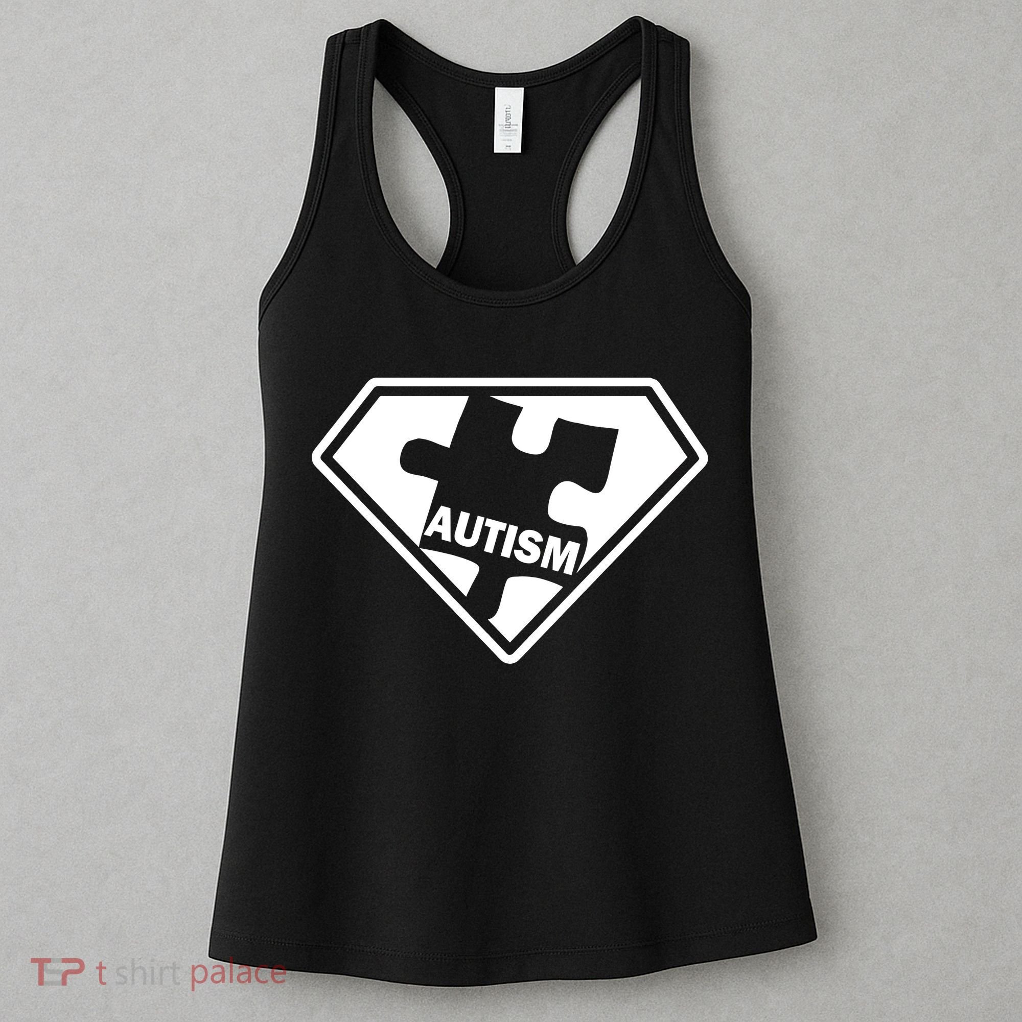 Autism Super Power Logo Women's Tank Top