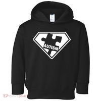 Autism Super Power Logo Toddler Hoodie thumb 0