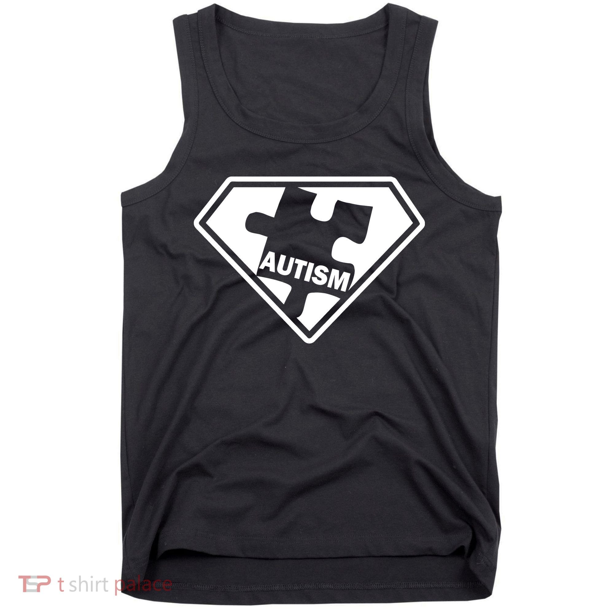 Autism Super Power Logo Tank Top