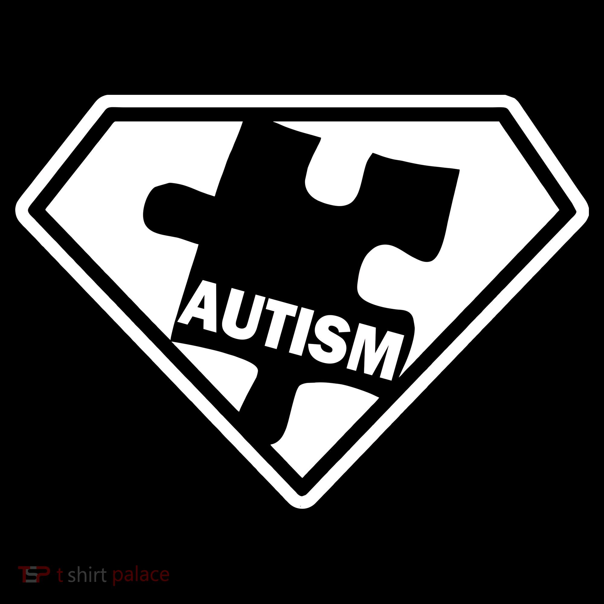 Autism Super Power Logo Tank Top