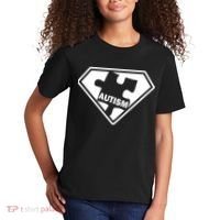 Autism Super Power Logo Kids T-Shirt thumb 2