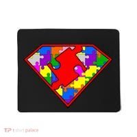 Autism Superhero Puzzle Crest Mousepad thumb 0
