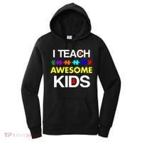 Autism Teacher I Teach Awesome Kids Women's Hoodie thumb 0
