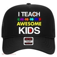 Autism Teacher I Teach Awesome Kids Hat thumb 0