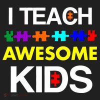 Autism Teacher I Teach Awesome Kids Hat thumb 2