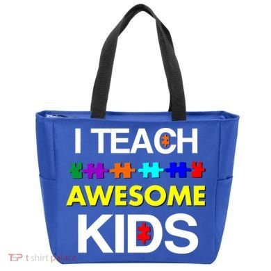 Autism Teacher I Teach Awesome Kids Tote Bag