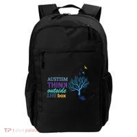 Autism Think Outside The Box Backpack thumb 0