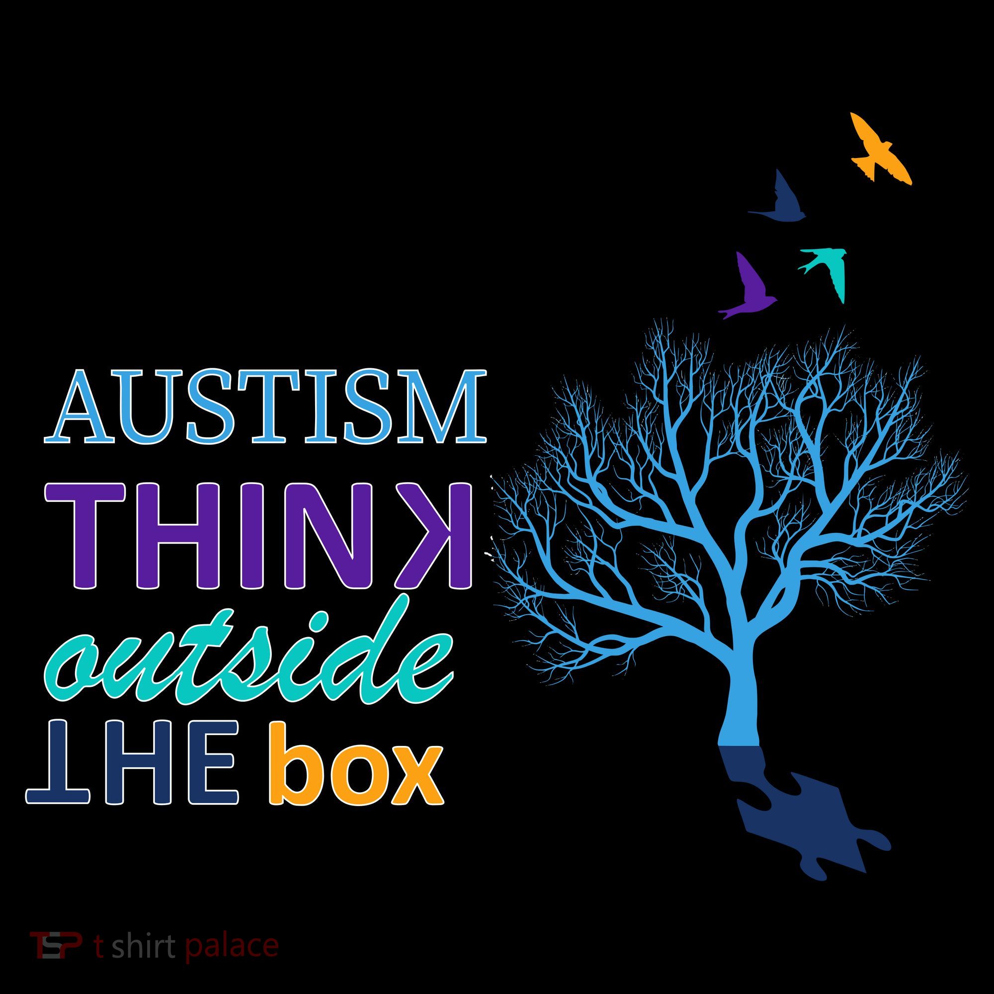 Autism Think Outside The Box Backpack