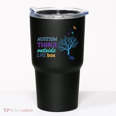 Autism Think Outside The Box Tumbler