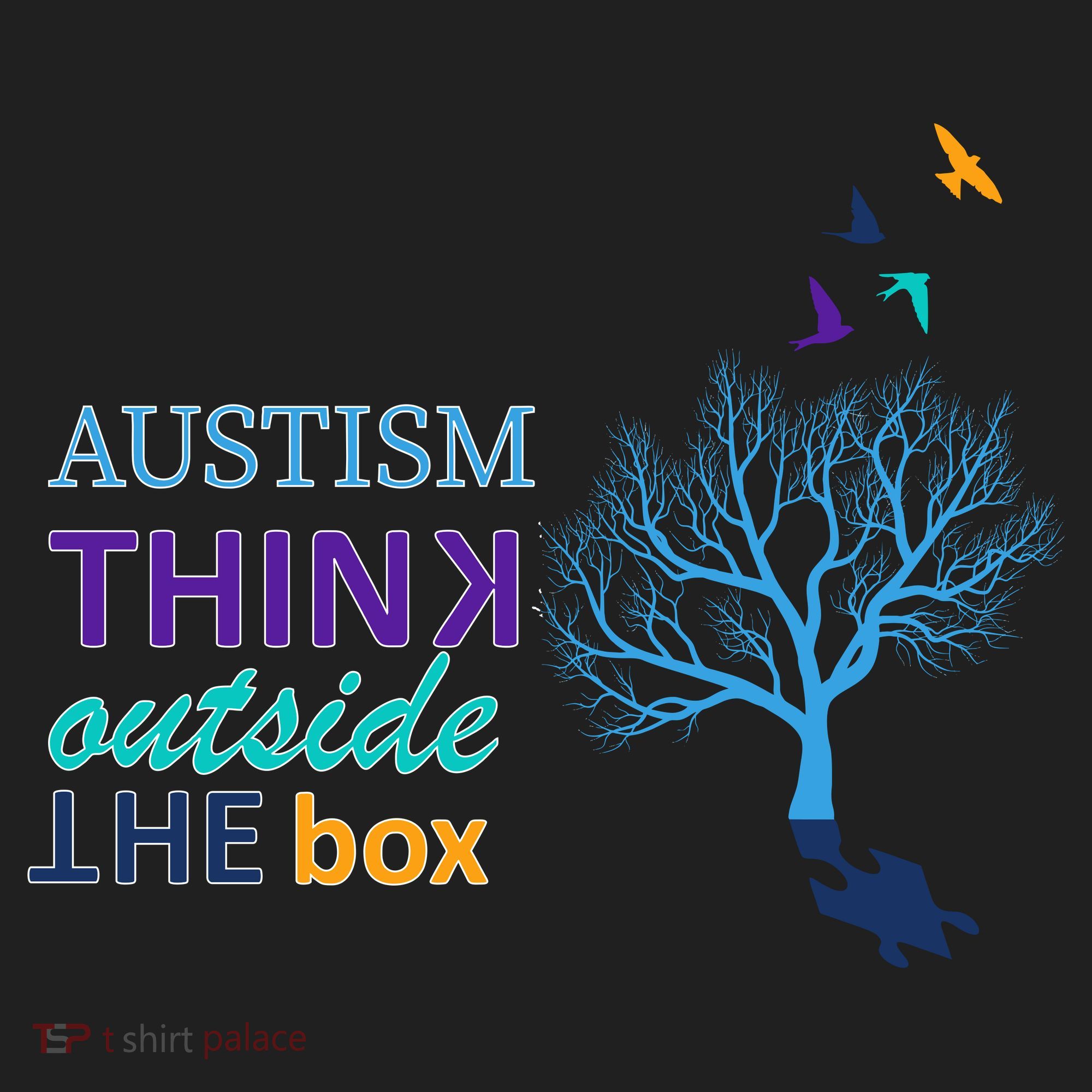 Autism Think Outside The Box Tumbler