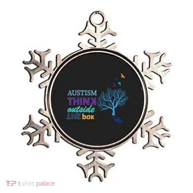 Autism Think Outside The Box Ornament