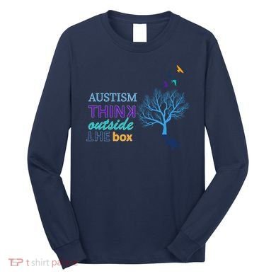 Autism Think Outside The Box Long Sleeve Shirt