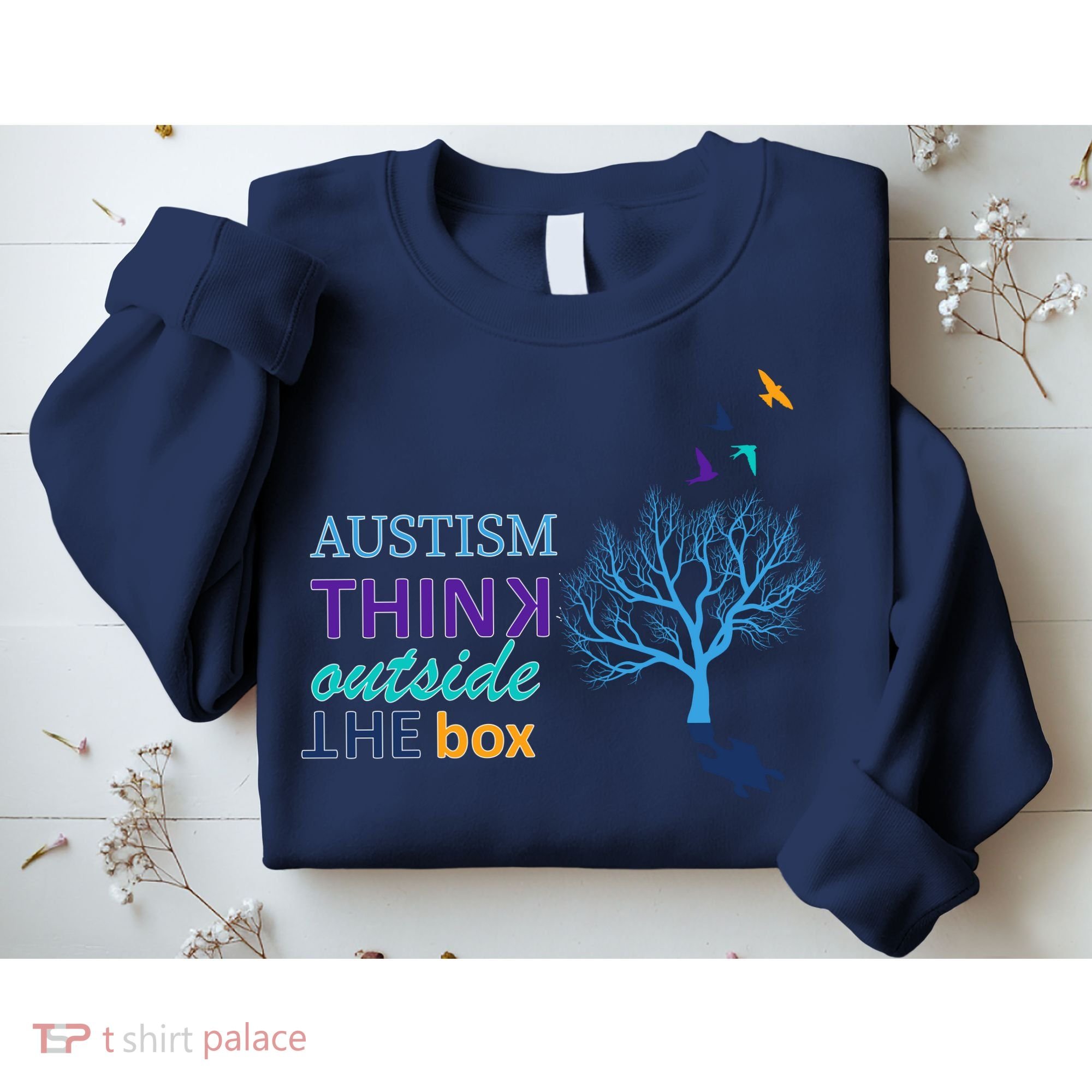 Autism Think Outside The Box Sweatshirt