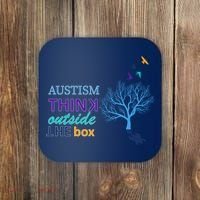 Autism Think Outside The Box Coaster thumb 0