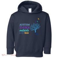 Autism Think Outside The Box Toddler Hoodie thumb 0