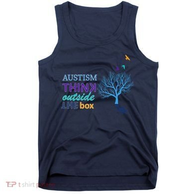 Autism Think Outside The Box Tank Top