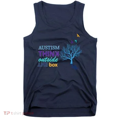 Autism Think Outside The Box Tank Top