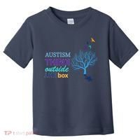 Autism Think Outside The Box Toddler T-Shirt thumb 0