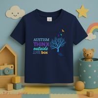 Autism Think Outside The Box Toddler T-Shirt thumb 3