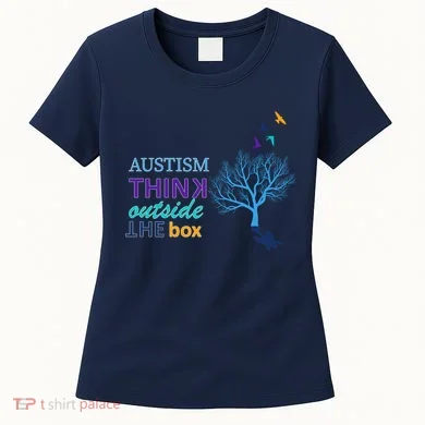 Autism Think Outside The Box Women's T-Shirt