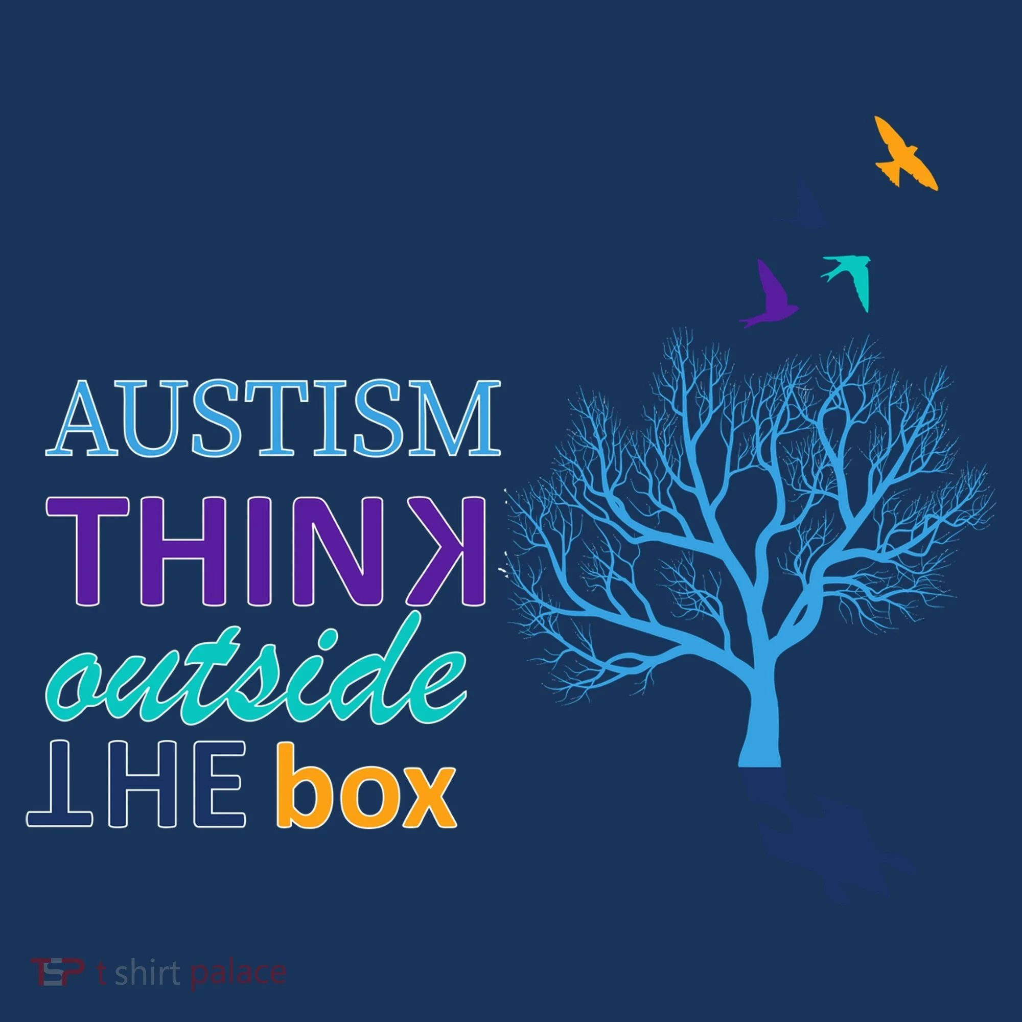 Autism Think Outside The Box Kids Sweatshirt