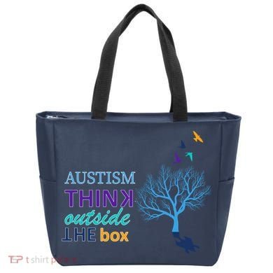 Autism Think Outside The Box Tote Bag