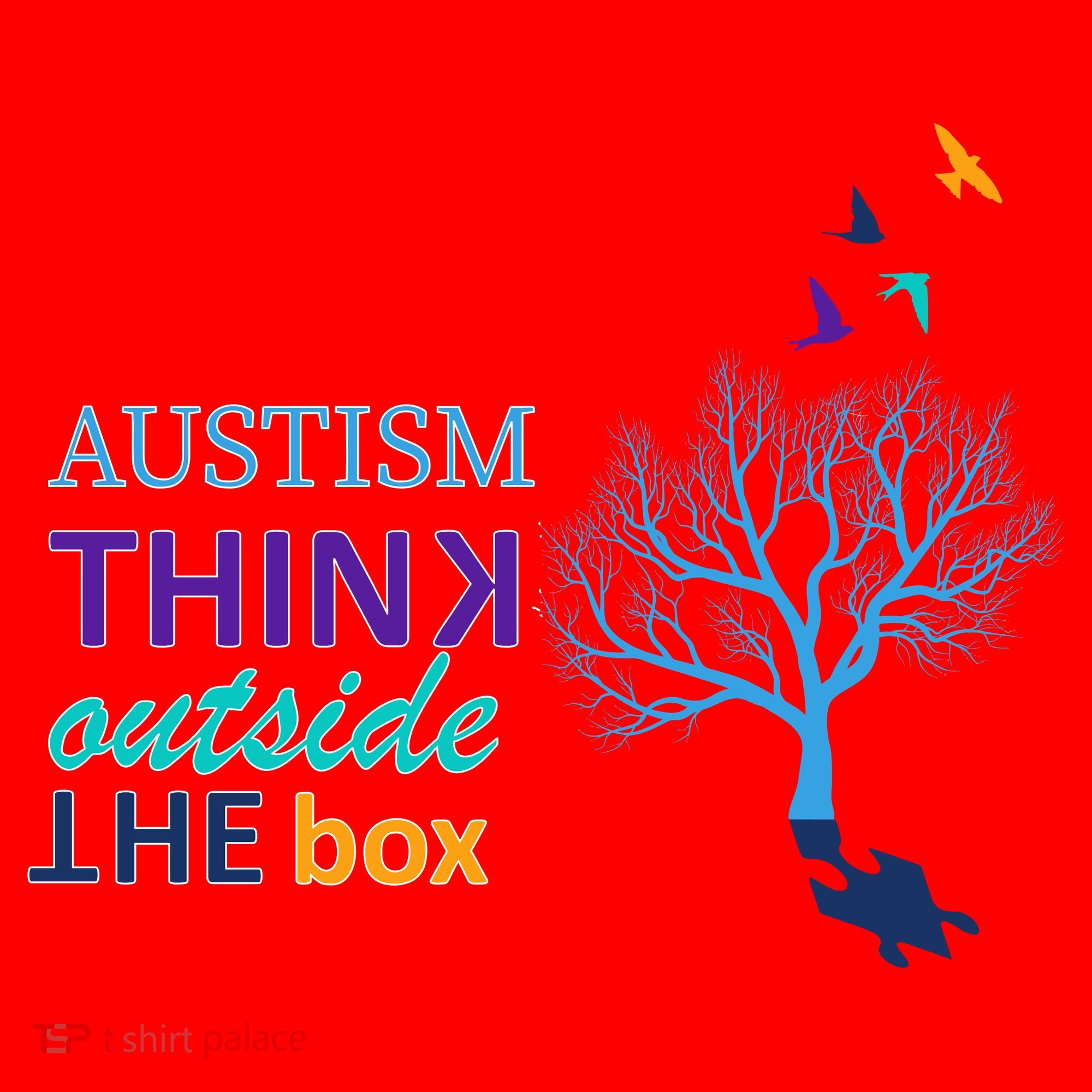 Autism Think Outside The Box Santa Hat