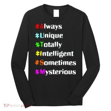 Autism Tips Awareness Long Sleeve Shirt
