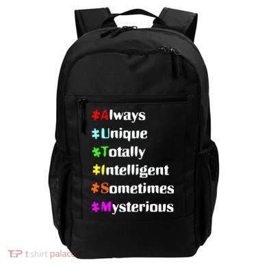 Autism Tips Awareness Backpack