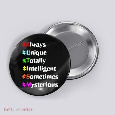 Autism Tips Awareness Button
