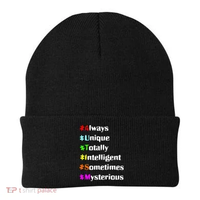 Autism Tips Awareness Beanie