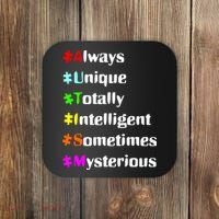 Autism Tips Awareness Coaster thumb 0