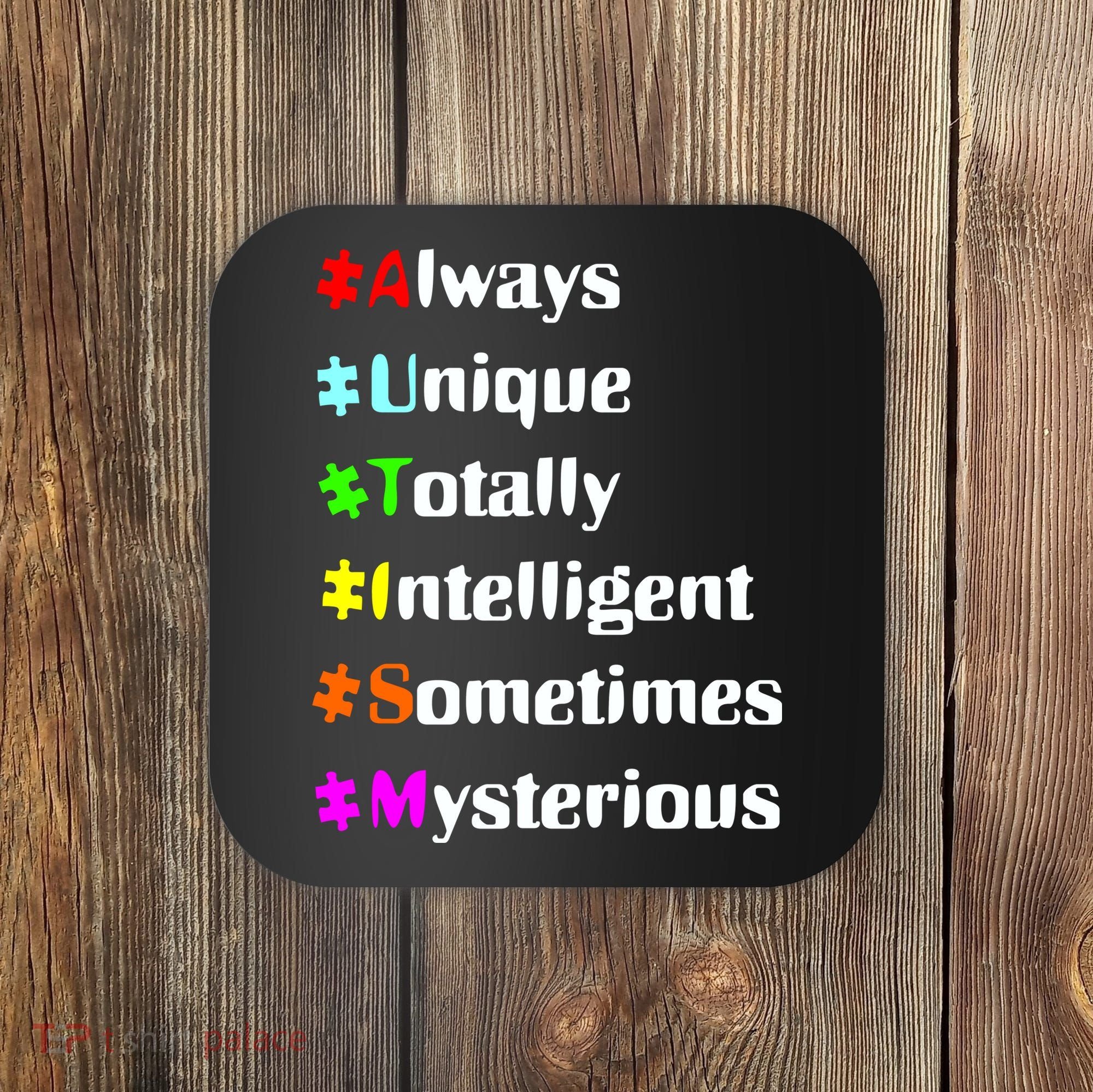 Autism Tips Awareness Coaster