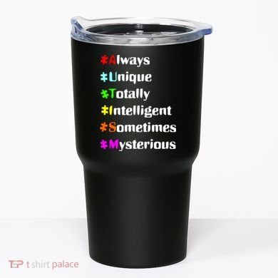Autism Tips Awareness Tumbler