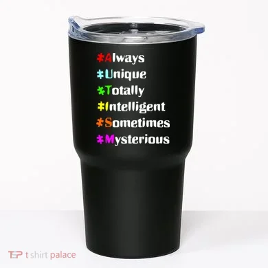 Autism Tips Awareness Tumbler