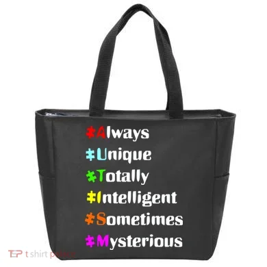 Autism Tips Awareness Tote Bag