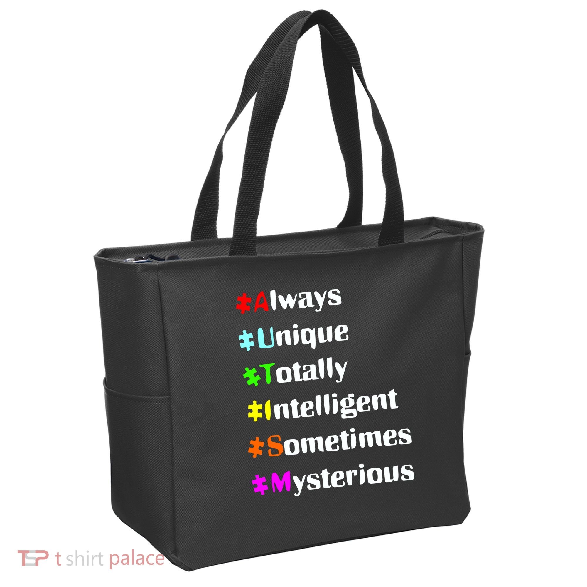 Autism Tips Awareness Tote Bag