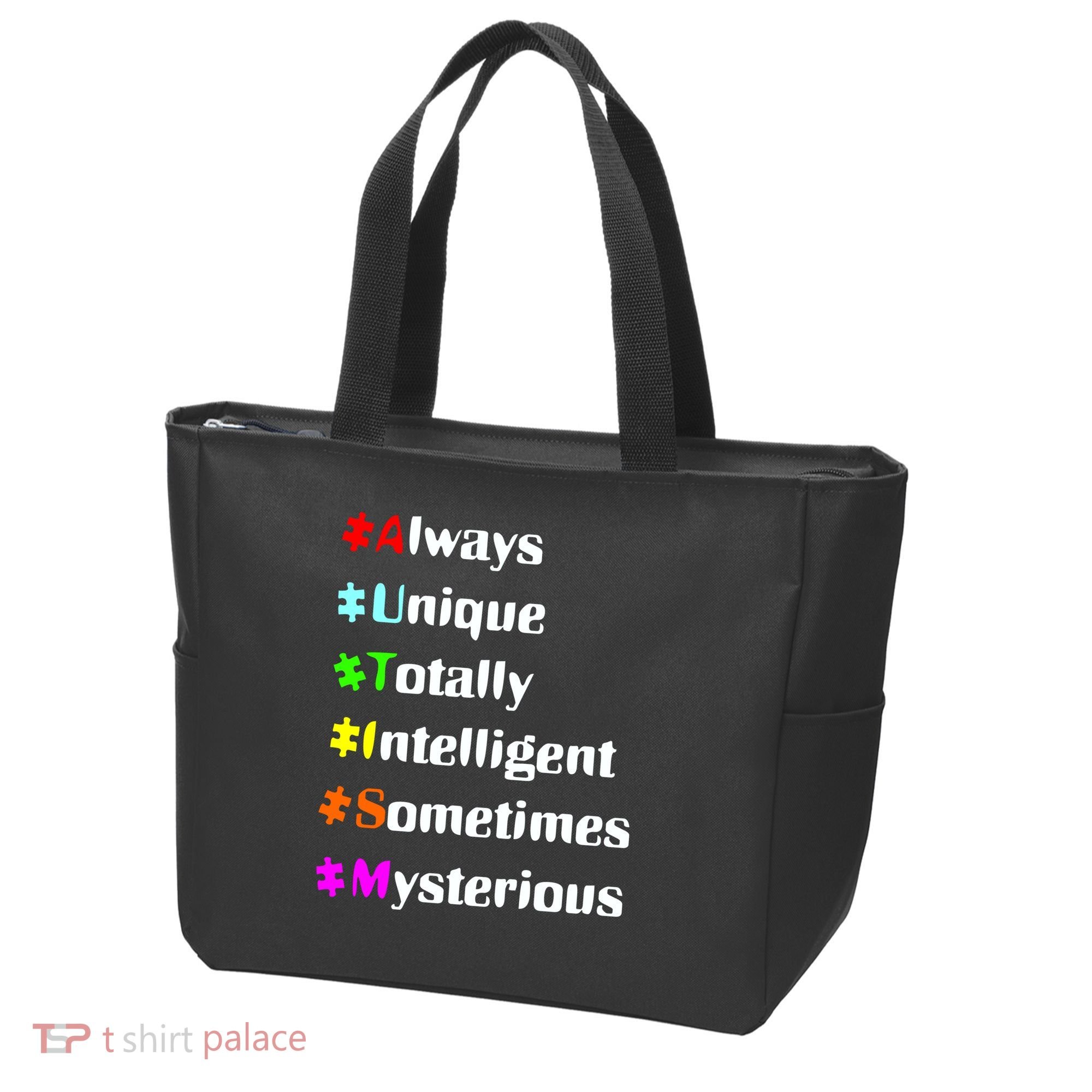 Autism Tips Awareness Tote Bag