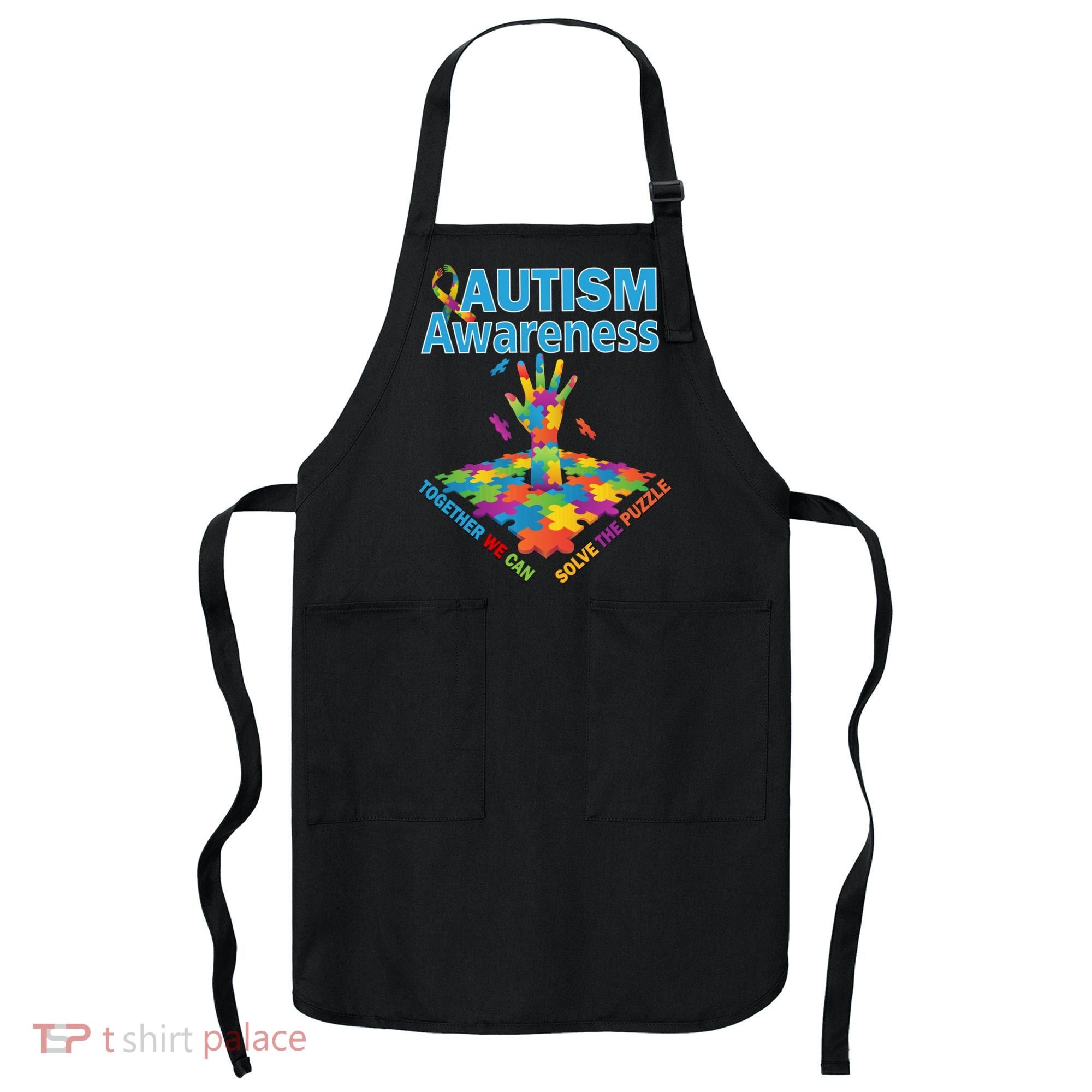  Autism Together We Can Solve The Puzzle Apron