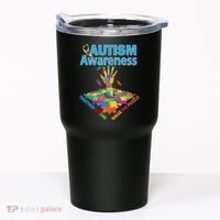  Autism Together We Can Solve The Puzzle Tumbler thumb 0