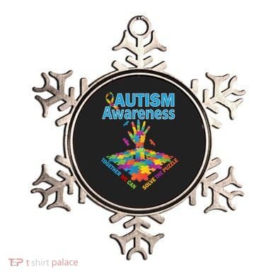  Autism Together We Can Solve The Puzzle Ornament
