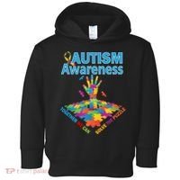  Autism Together We Can Solve The Puzzle Toddler Hoodie thumb 0