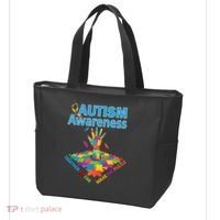  Autism Together We Can Solve The Puzzle Tote Bag thumb 3