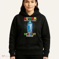Autism Using a Different Road Map Hoodie thumb 5