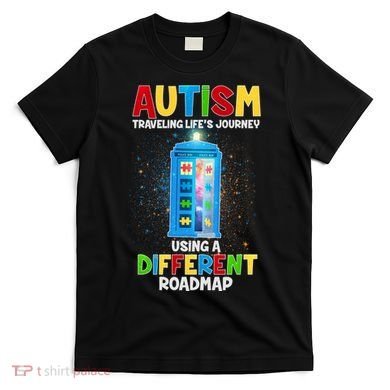 Autism Using a Different Road Map T-Shirt