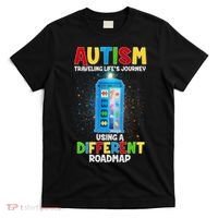Autism Using a Different Road Map T-Shirt thumb 0