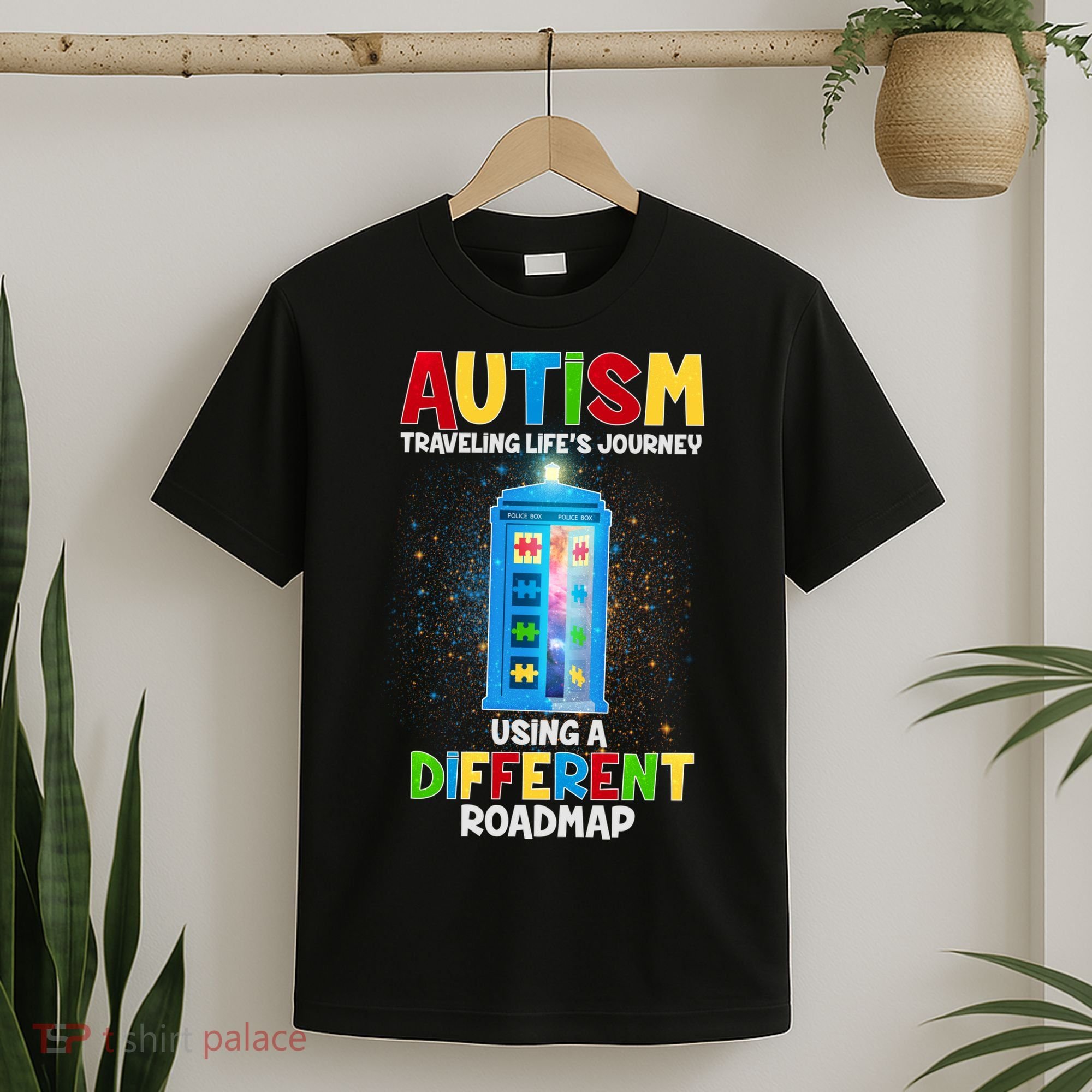 Autism Using a Different Road Map T-Shirt