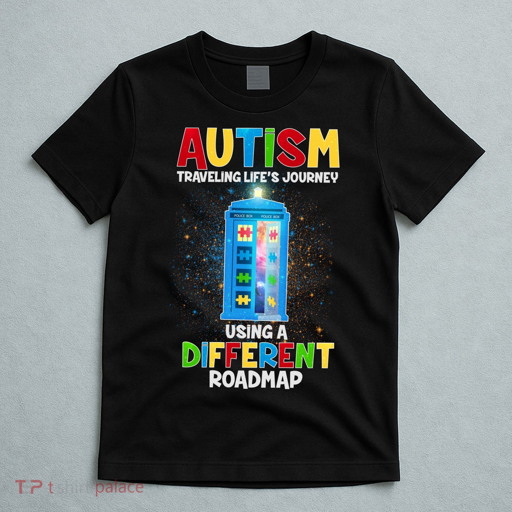 Autism Using a Different Road Map T-Shirt