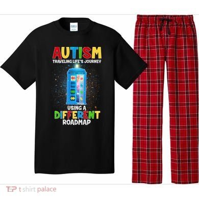 Autism Using a Different Road Map Pajama Set